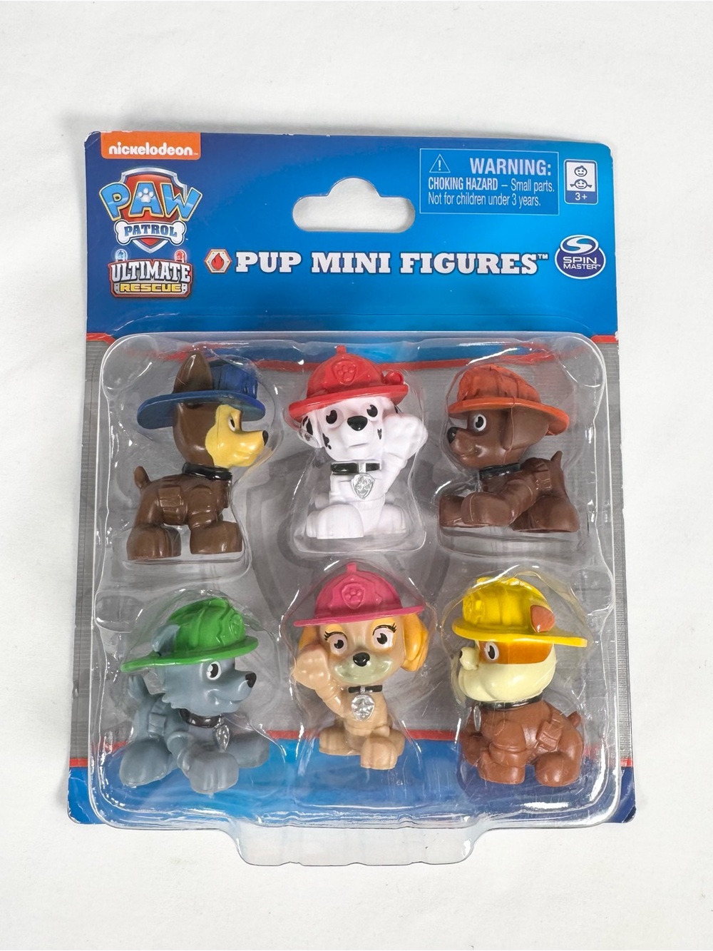 PAW Patrol Ultimate Rescue Pup Mini Figures 6 Pack Set NIB Spin Master